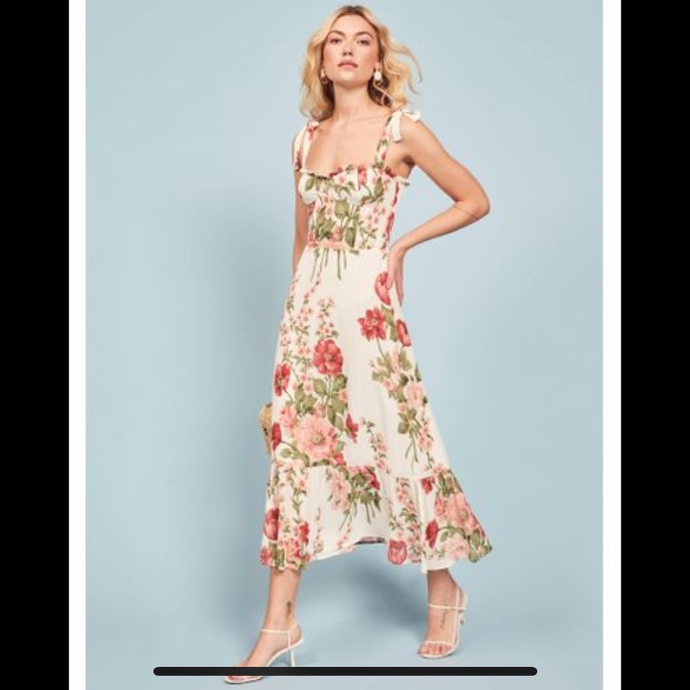 Reformation Nikita Dress in floral Etienne print